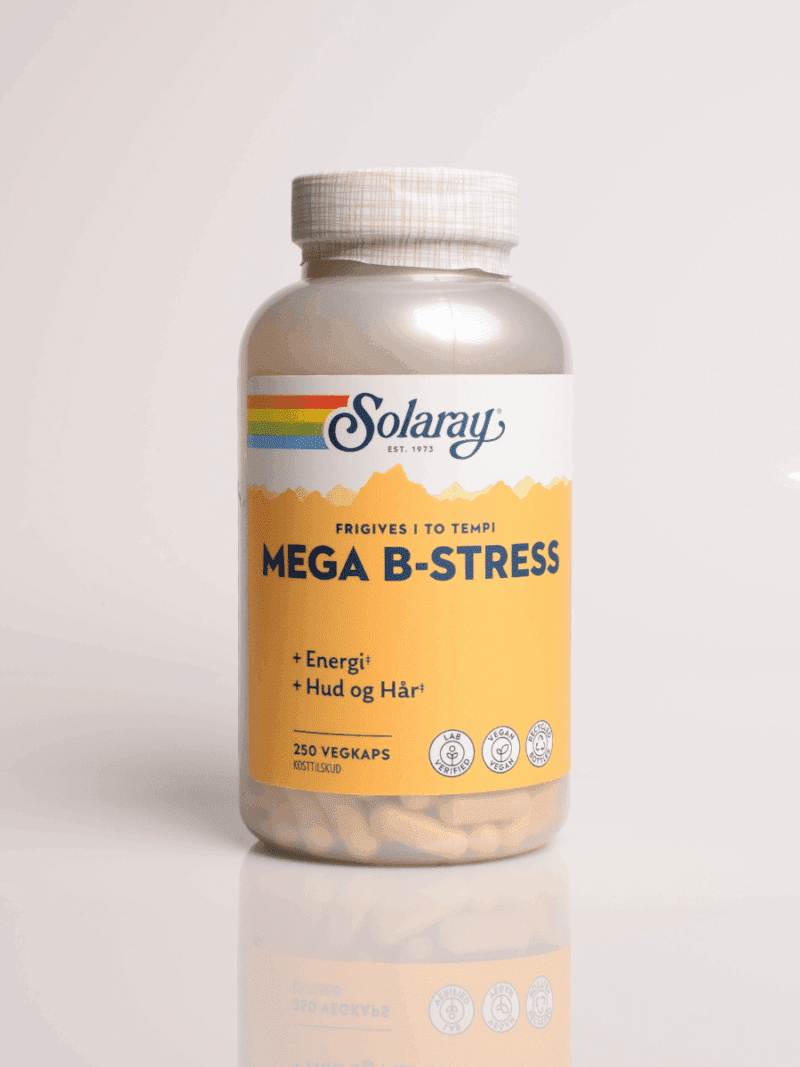 Mega B-Stress Solaray (250 kapslar)