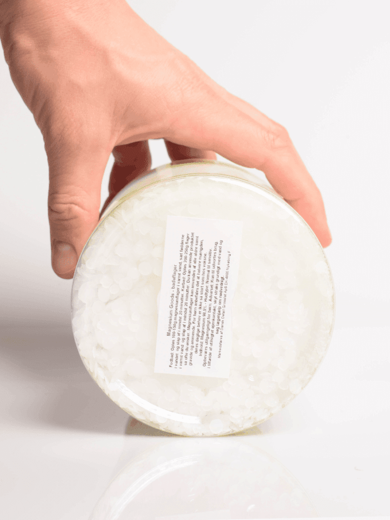 Magnesiumflingor för bad 800 gram