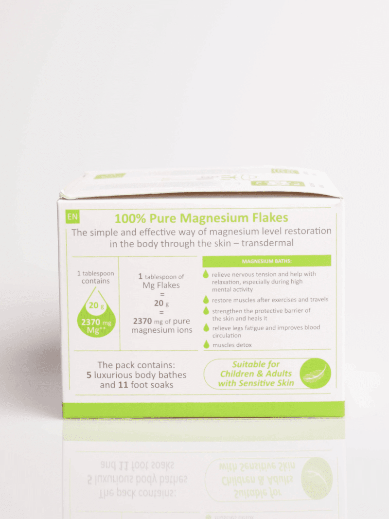 Magnesiumflingor för bad 450 gram