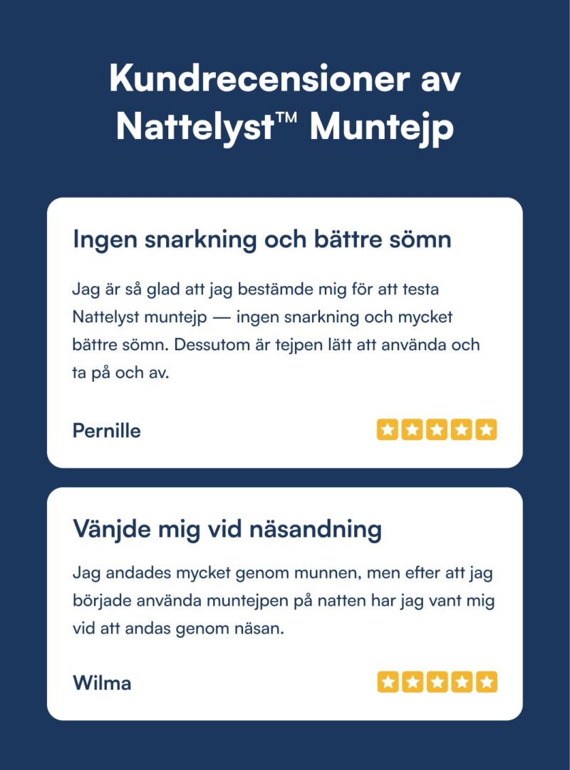 Nattelyst™ Muntejp