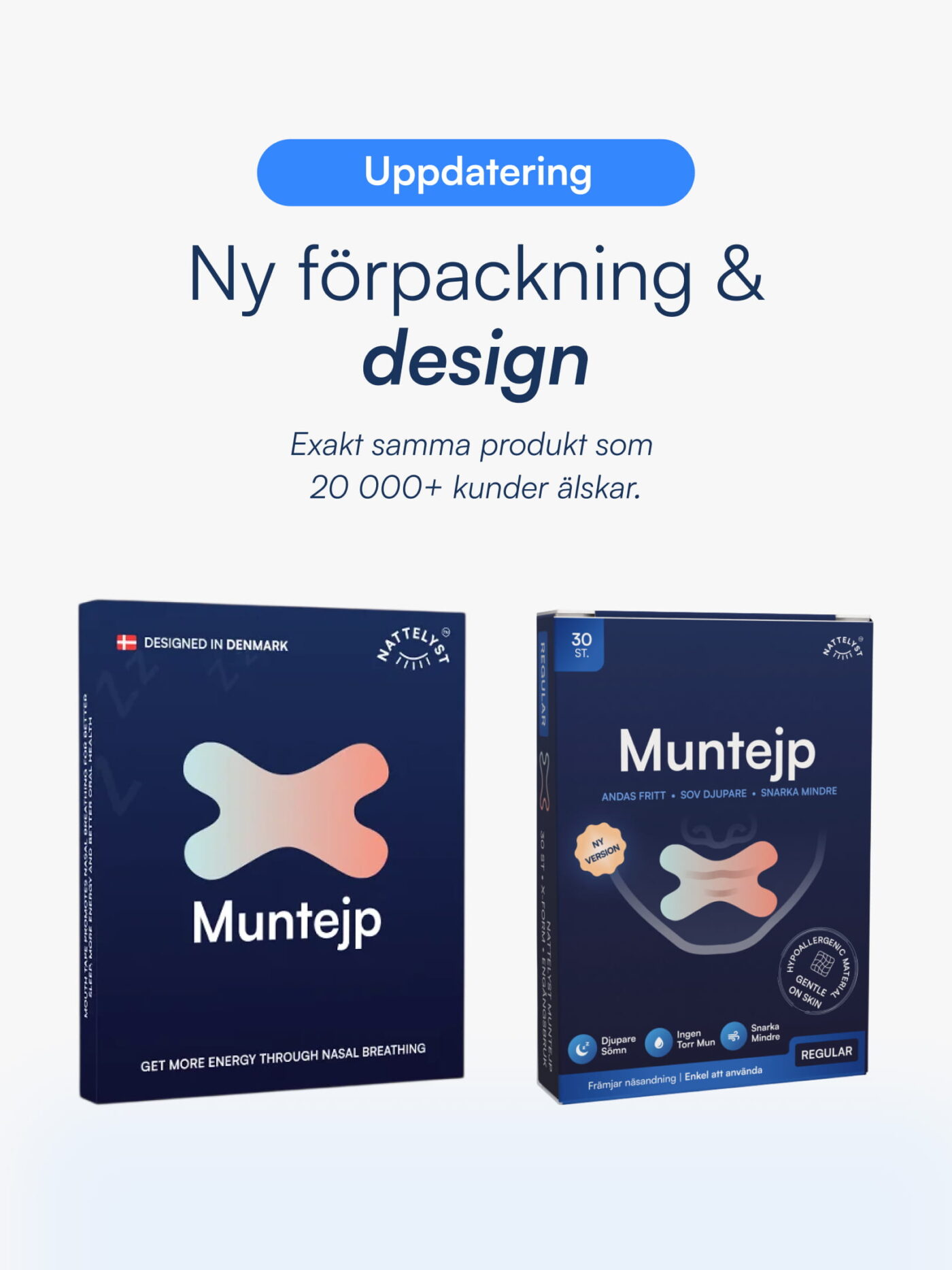 Nattelyst™ Muntejp