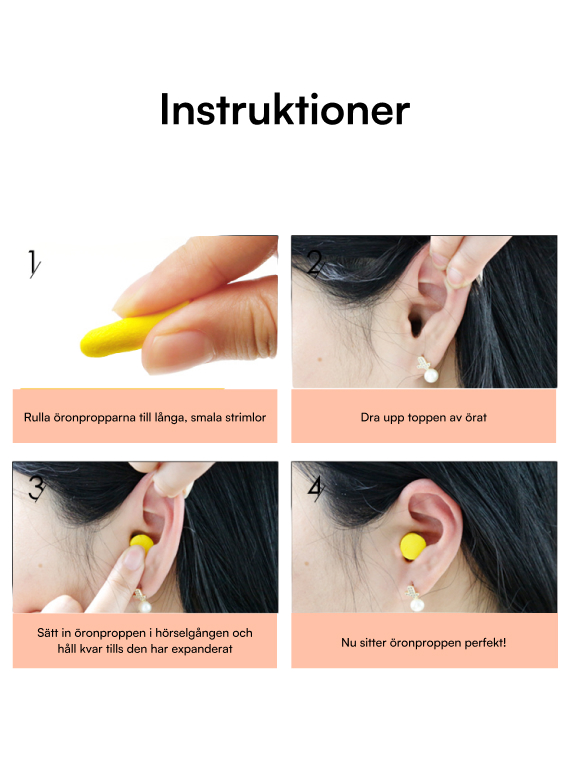 Skumöronproppar