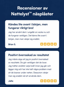 Nattelyst™ Nässtrips