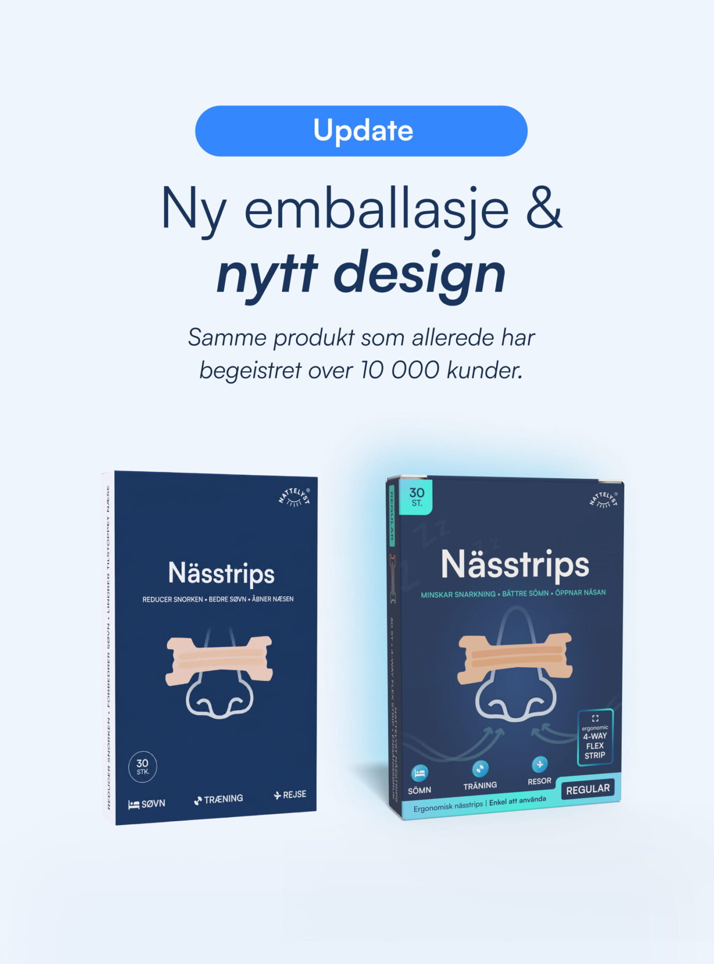 Nattelyst™ Näsplåster
