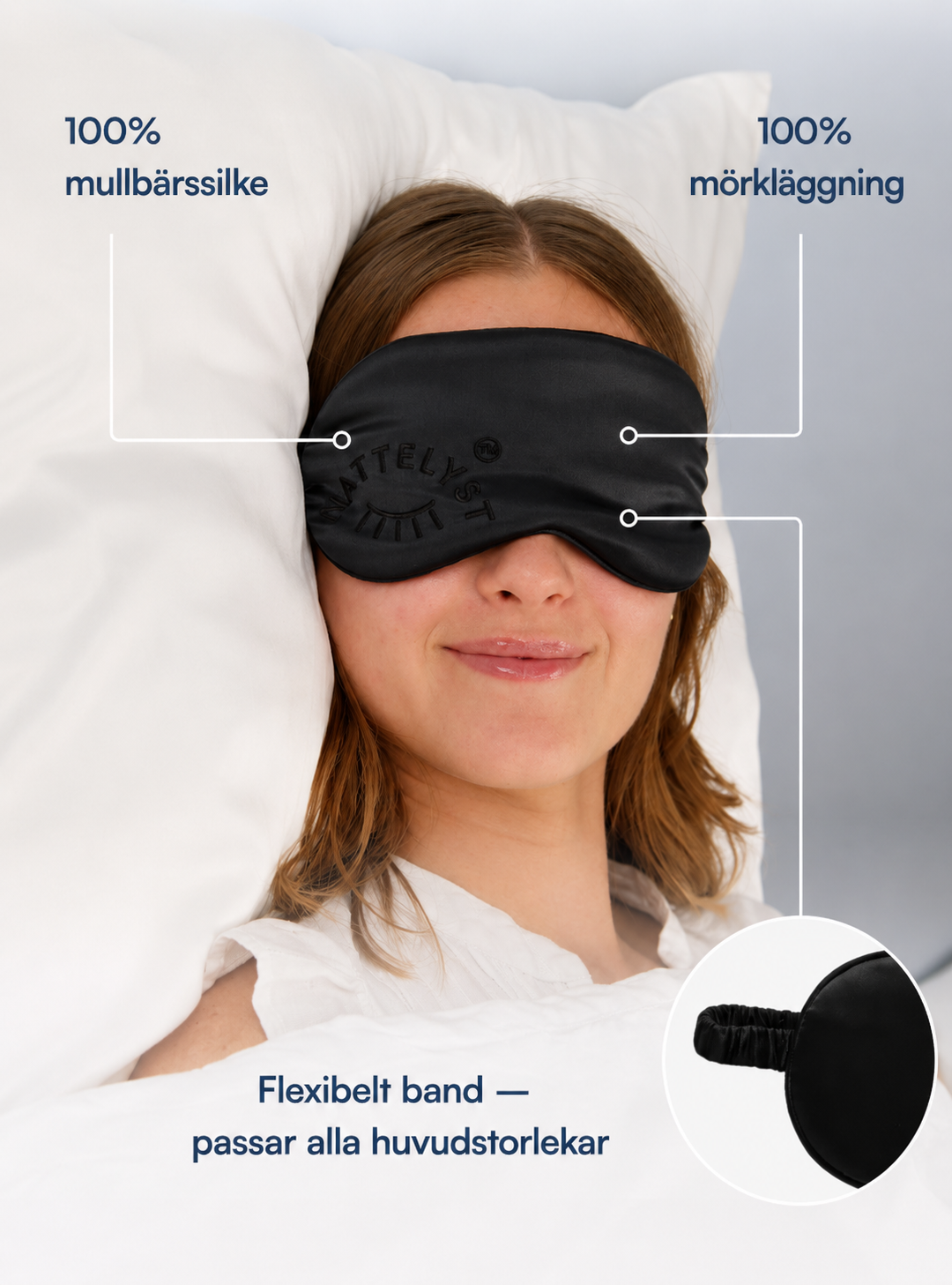 Sleepie Sovmask (100% Mullbärssiden)