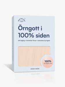100% Mullbärssiden Örngott (OEKO-TEX) Beige