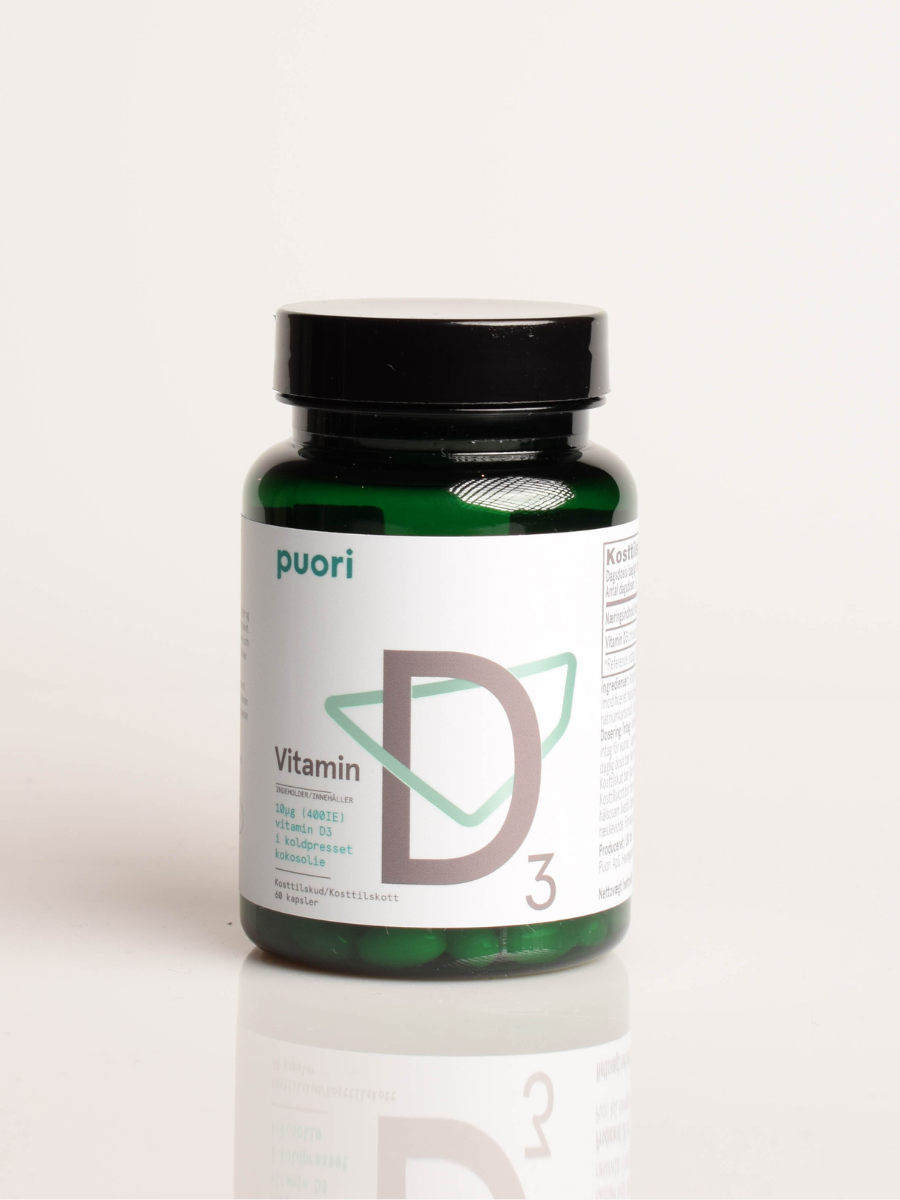 Vitamin D3 10mcg i kokosolja