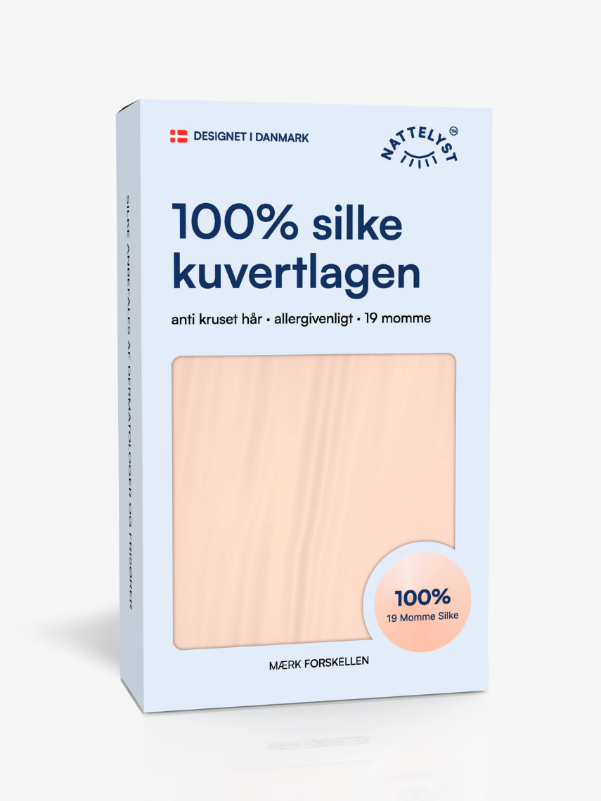 Silke Kuvertlakan (OEKO-TEX) Beige