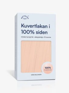 100% Mullbärssiden Kuvertlakan (OEKO-TEX) Beige