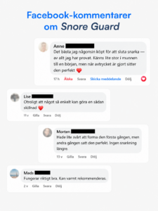 Snore Guard (Tandskena mot snarkning)