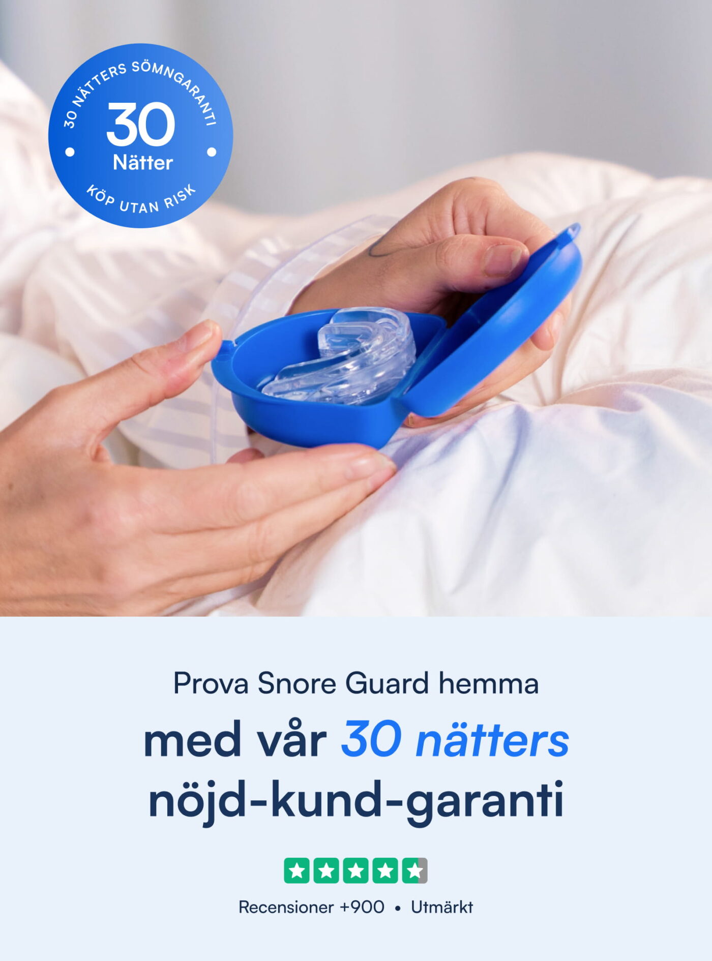 Snore Guard (Bettskena mot snarkning)