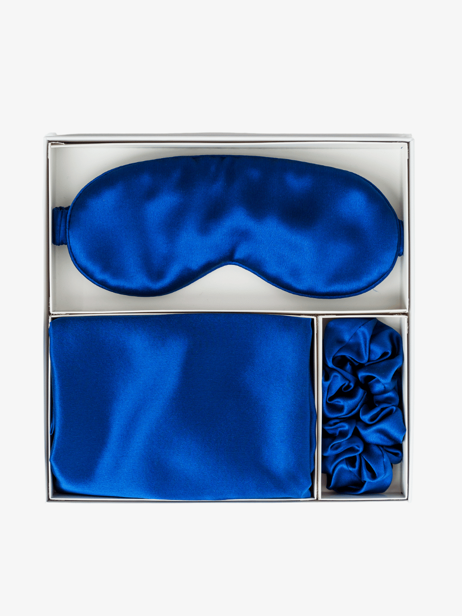 Lea Brooks Silk Bundle - Nº 48 Djupblå