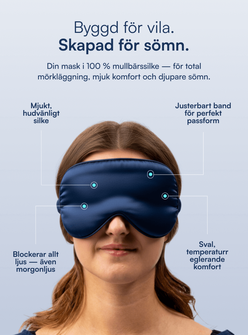 Vincent Sovmask (100% Mullbärssiden)