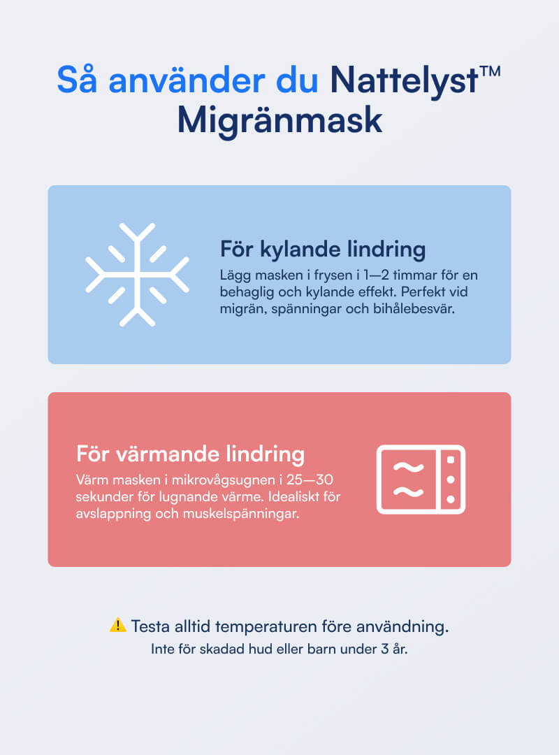 Nattelyst™ Migränmask (Full Coverage)