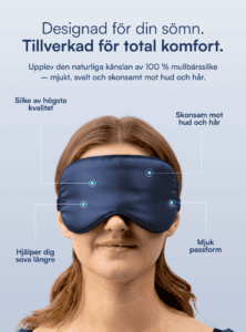 Siden Sovmask (100% Mullbärssiden)