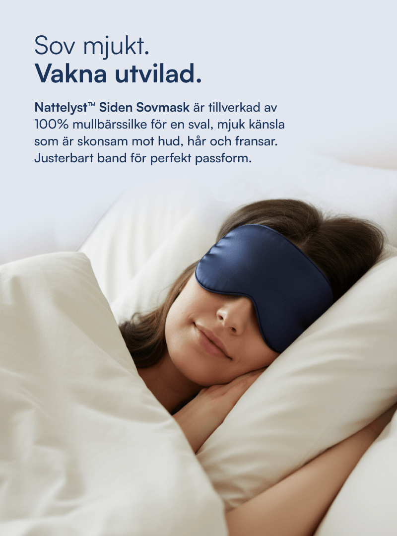 Siden Sovmask (100% Mullbärssiden)