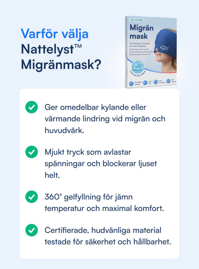 Nattelyst™ Migränmask (Full Coverage)