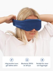 Mögli Sovmask (100 % Mullbärssilke)