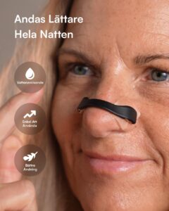Magnetiska Näsremsor (Bättre Andning) Nattelyst™