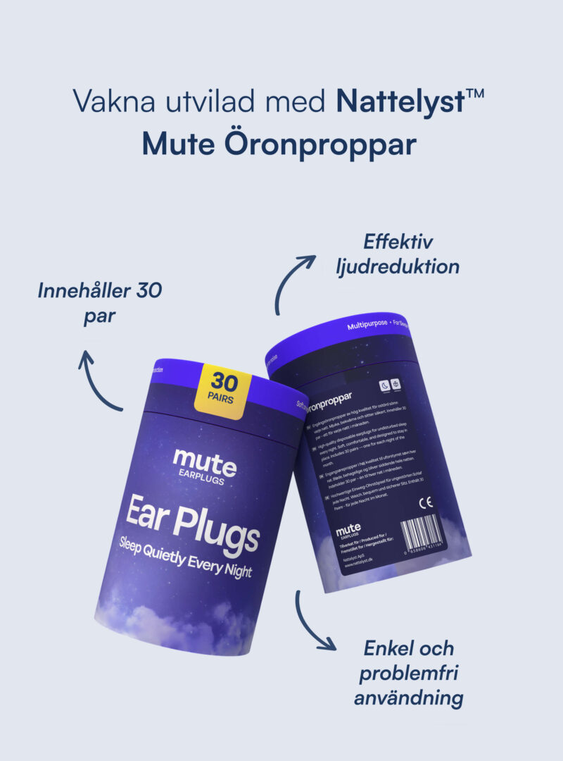 Mute Sömn Öronproppar (30 st)