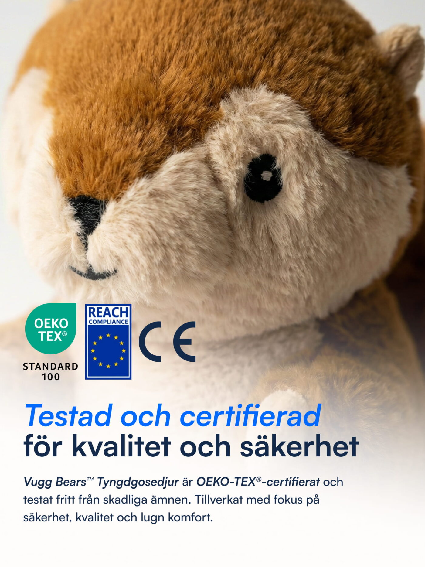Mika (Utter Tyngdgosedjur) Vugg Bears™