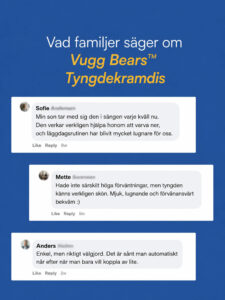 Mika (Utter Tyngdgosedjur) Vugg Bears™