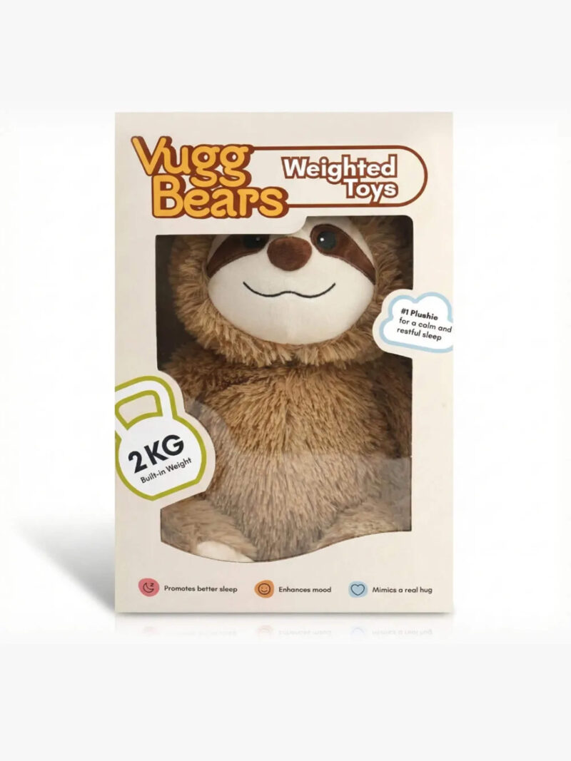 Vugg Bears viktad mjuk sengångare i förpackning, 2 kg inbyggd vikt för lugn och bättre sömn