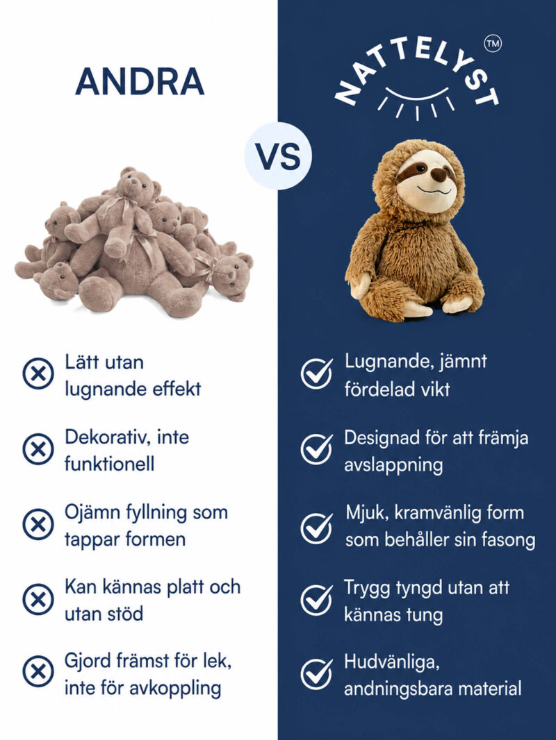 Buddy (Sengångare Tyngdgosedjur) Vugg Bears™