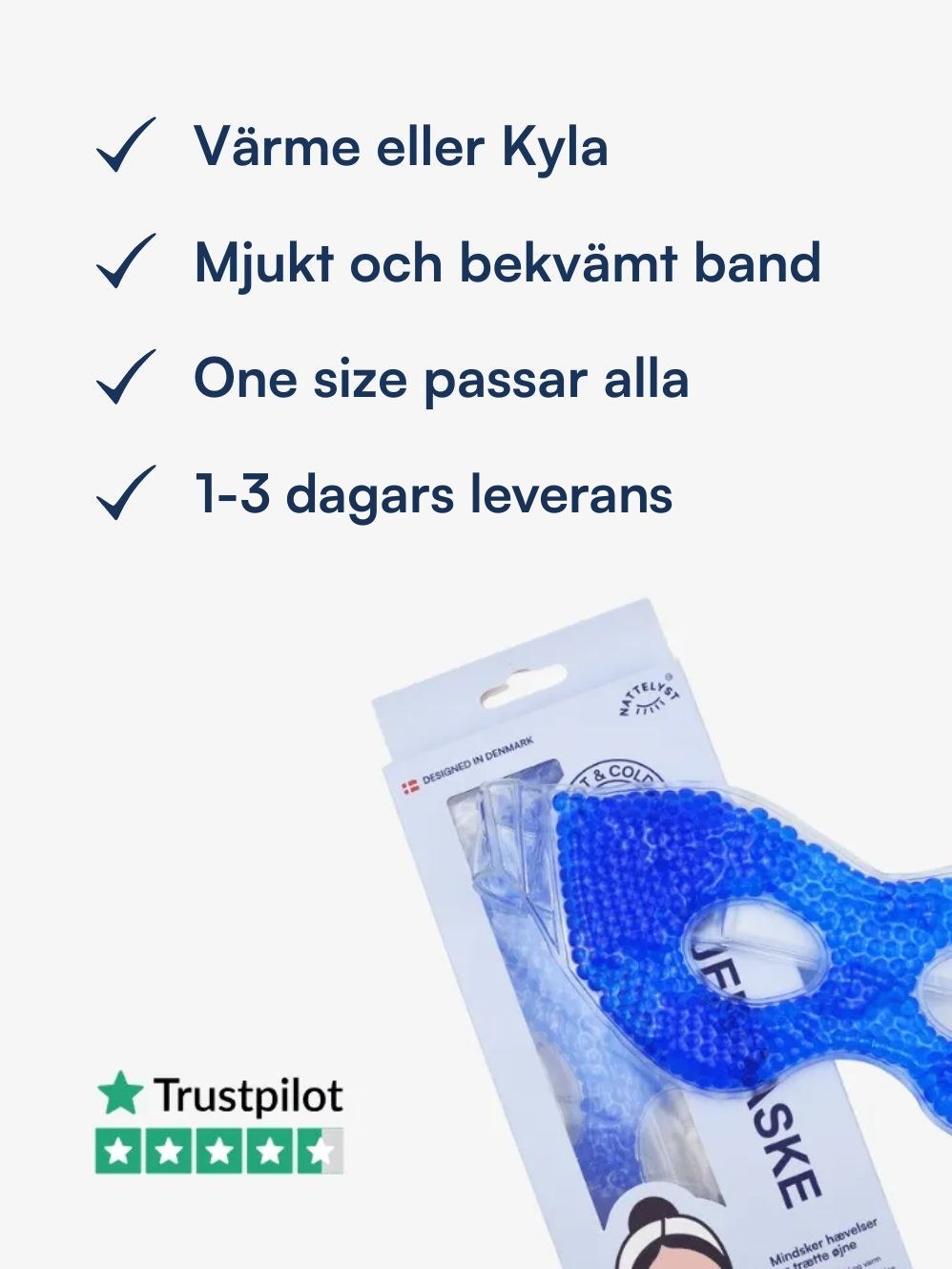 Ögonmask (kall & varm)