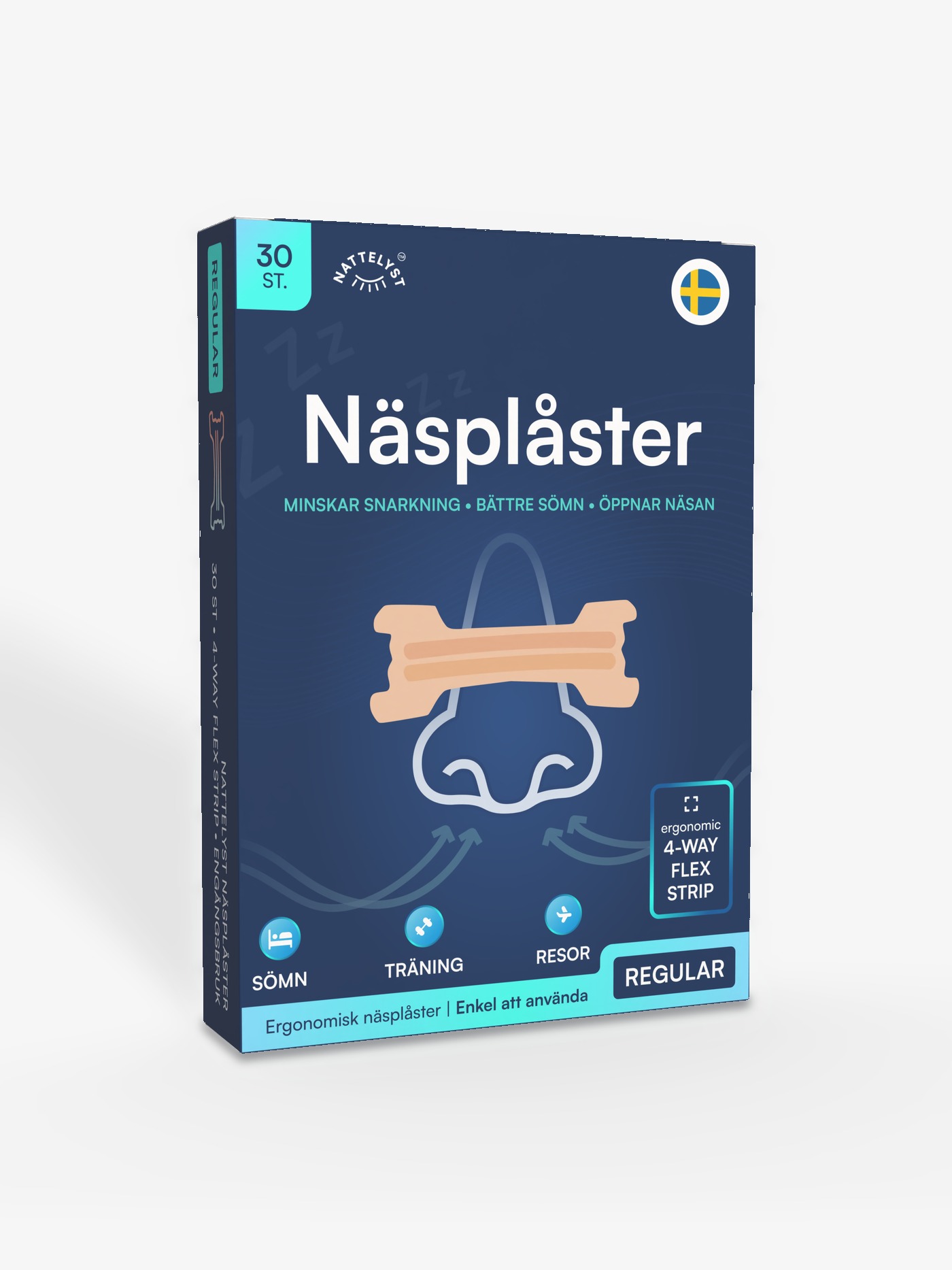 Nattelyst™ Näsplåster